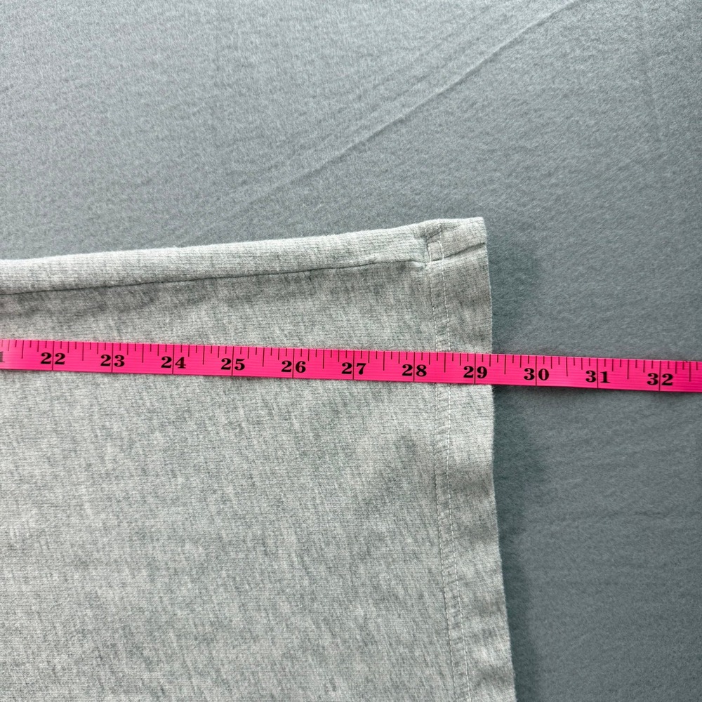Aerie Wide Leg Lounge Pants Womens L Grey 100% Cotton Casual Elevated Luxe Chic - Picture 5 of 10